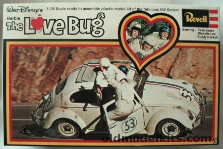 Revell 1/25 Walt Disney Herbie the Love Bug Volkswagen, H1263-200 plastic model kit